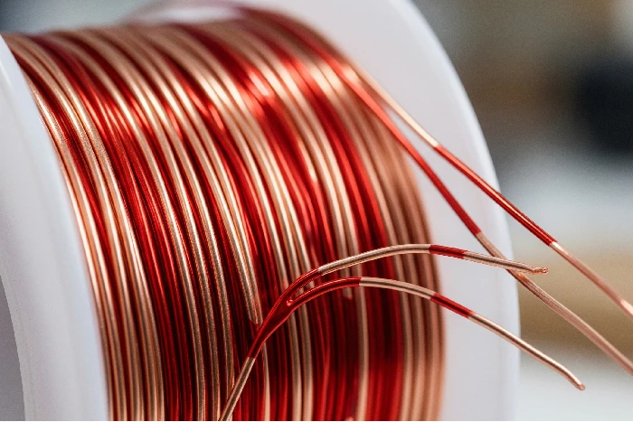 Alambre de cobre esmaltado
